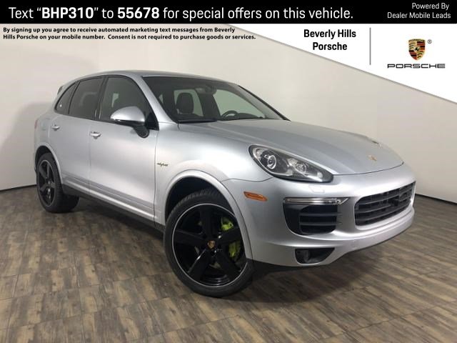 Pre Owned 2017 Porsche Cayenne S E Hybrid Platinum Edition